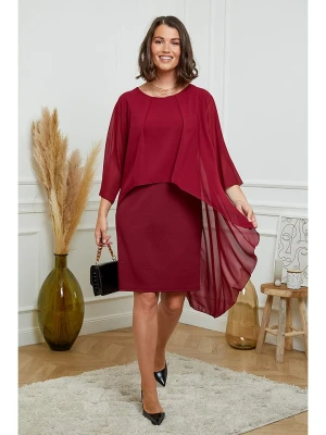 Curvy Lady Sukienka w kolorze czerwonym rozmiar: 44/46