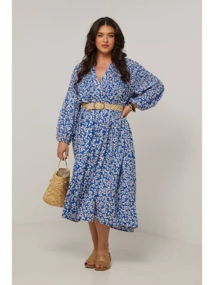 Curvy Lady Sukienka w kolorze niebieskim rozmiar: 44/46