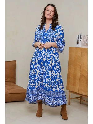 Curvy Lady Sukienka w kolorze niebieskim rozmiar: 40/42