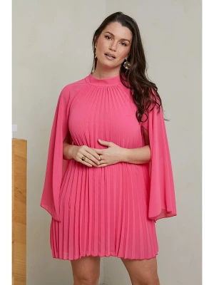 Curvy Lady Sukienka w kolorze różowym rozmiar: 44/46