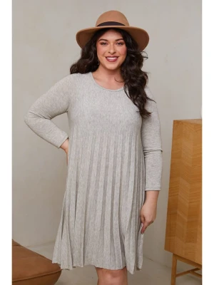Curvy Lady Sukienka w kolorze szarym rozmiar: 48 / 50