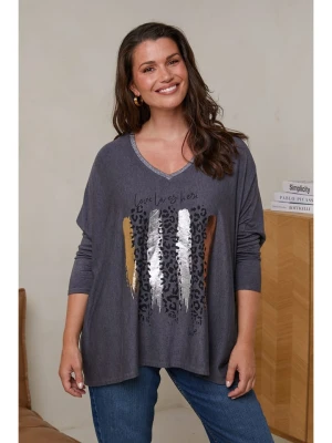 Curvy Lady Sweter w kolorze antracytowym rozmiar: 44/46
