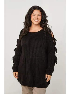 Curvy Lady Sweter w kolorze czarnym rozmiar: 44 / 46