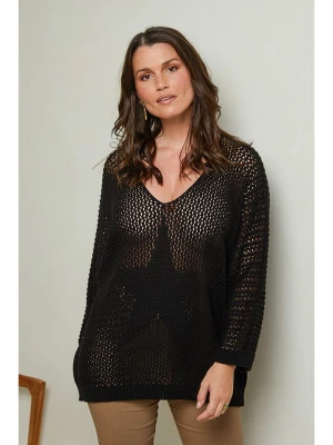 Curvy Lady Sweter w kolorze czarnym rozmiar: 44/46