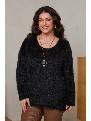 Curvy Lady Sweter w kolorze czarnym rozmiar: 48/50