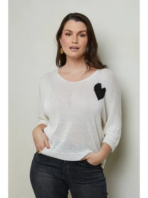 Curvy Lady Sweter w kolorze kremowym rozmiar: 40/42