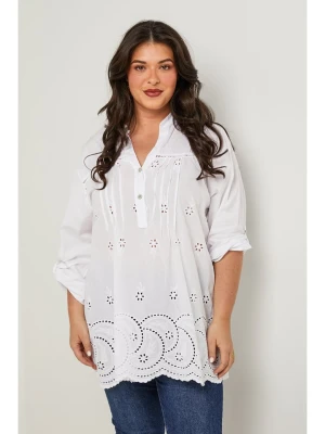 Curvy Lady Tunika w kolorze białym rozmiar: 44/46