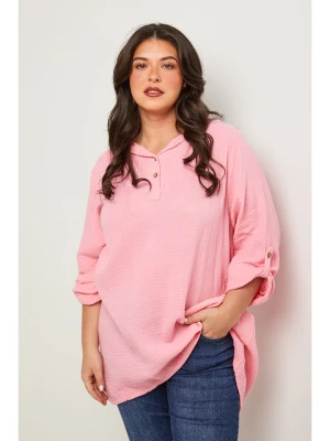 Curvy Lady Tunika w kolorze jasnoróżowym rozmiar: 48/50