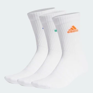 Cushioned Crew Socks 3 Pairs Adidas biały