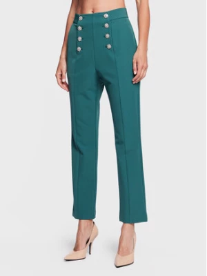 Custommade Spodnie materiałowe Parilla 999425538 Zielony Regular Fit