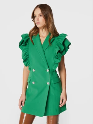 Custommade Sukienka koktajlowa Kobane 999425401 Zielony Regular Fit