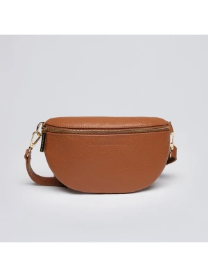 CXL by Christian Lacroix Skórzana saszetka w kolorze jasnobrązowym - 23 x 13 x 6 cm rozmiar: onesize