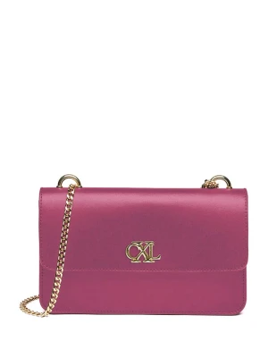 CXL by Christian Lacroix Skórzana torebka "Trudaine" w kolorze różowym - (S)25 x (W)14 x (G)5 cm rozmiar: onesize