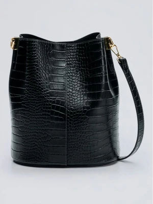 CXL by Christian Lacroix Skórzana torebka w kolorze czarnym - 26 x 26 x 23 cm rozmiar: onesize