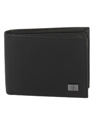 CXL by Christian Lacroix Skórzany portfel "Mateo" w kolorze czarnym - 12 x 10 x 2 cm rozmiar: onesize