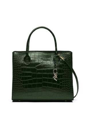 CXL by Christian Lacroix Torebka "Montaigne" w kolorze ciemnozielonym - 31 x 26 x 15 cm rozmiar: onesize