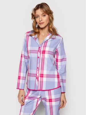 Cyberjammies Koszulka piżamowa Carrie 9057 Fioletowy Regular Fit