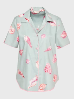 Cyberjammies Koszulka piżamowa Coral 9674 Zielony Regular Fit
