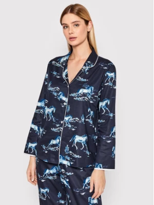 Cyberjammies Koszulka piżamowa Verity 9358 Granatowy Relaxed Fit