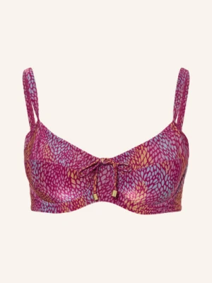 Cyell Górka Bikini Z Fiszbinami Burgundy Drops lila