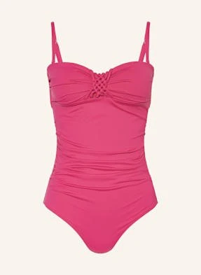 Cyell Strój Kąpielowy Bandeau Framboise pink