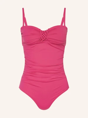 Cyell Strój Kąpielowy Bandeau Framboise pink