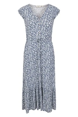 Cyprus sukienka damska z falbaną - Grey Mountain Warehouse