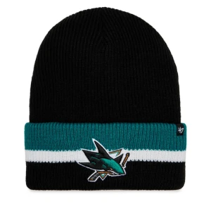 Czapka 47 Brand NHL San Jose Sharks Split Cuff 47 H-SPLCC22ACE-BK Czarny
