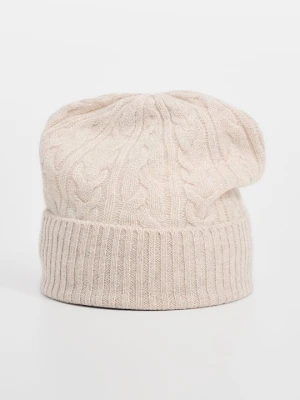 Czapka AUTHENTIC CASHMERE beżowy