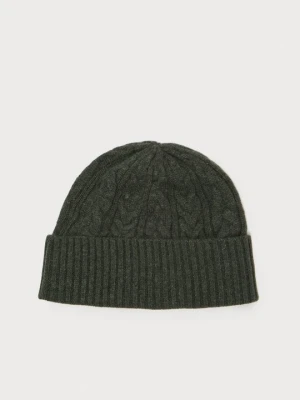 Czapka AUTHENTIC CASHMERE khaki