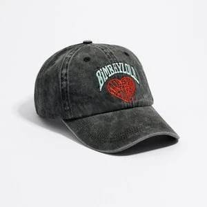 Czapka bawełna serce czarna BIMBA Y LOLA