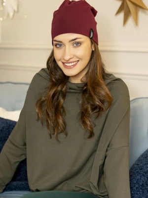 Czapka bawełniana ALBINA : Rozmiar - ONE by Insomnia