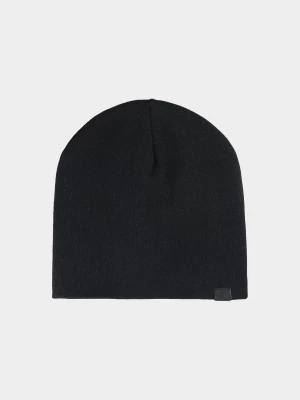 Czapka beanie dziecięca - czarna 4F