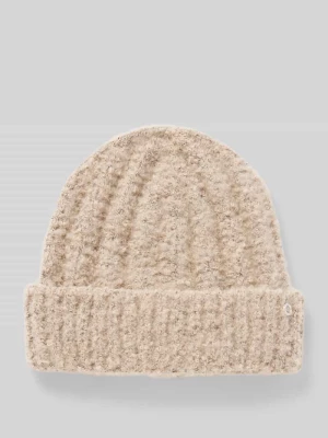 Czapka beanie miękka z dzianinowym wzorem s.Oliver RED LABEL