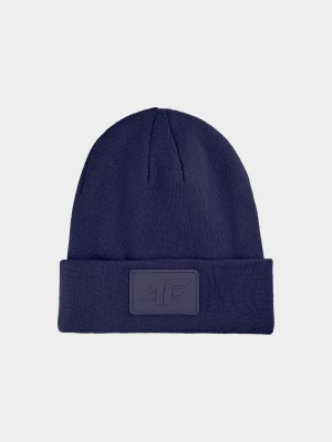 Czapka beanie uniseks - granatowa 4F