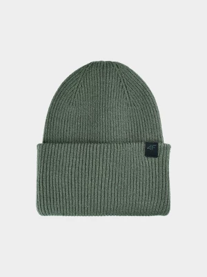 Czapka beanie uniseks - zielona 4F