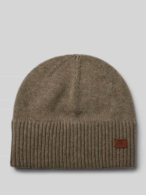 Czapka beanie z aplikacją z logo model ‘LACKE’ Barts