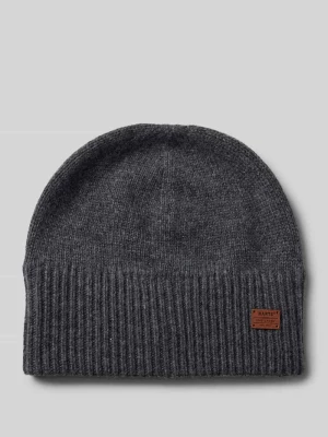 Czapka beanie z aplikacją z logo model ‘LACKE’ Barts