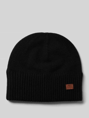 Czapka beanie z aplikacją z logo model ‘LACKE’ Barts