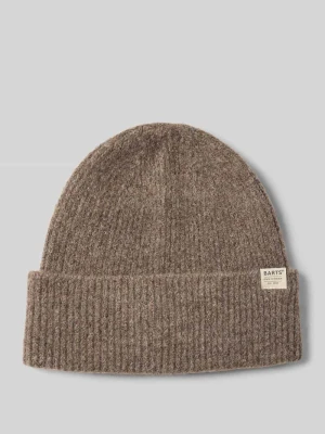 Czapka beanie z brzegiem i detalem z logo model ‘Willian’ Barts