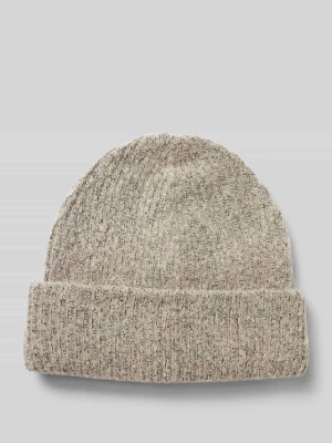 Czapka beanie z brzegiem z efektem melanżu model ‘PYRON’ Pieces