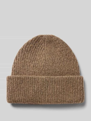 Czapka beanie z brzegiem z efektem melanżu model ‘PYRON’ Pieces