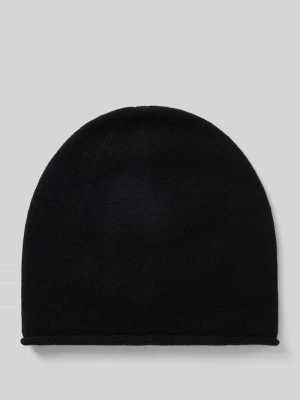 Czapka beanie z czystego kaszmiru Christian Berg Czarny
