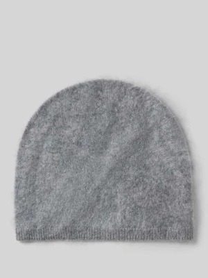 Czapka beanie z czystego kaszmiru Christian Berg Grafitowy melanż
