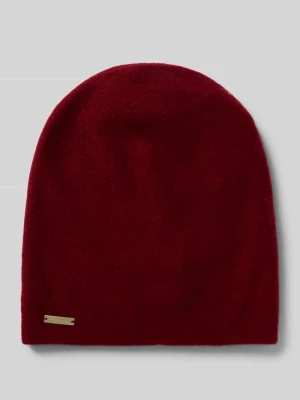 Czapka beanie z czystego kaszmiru Seeberger
