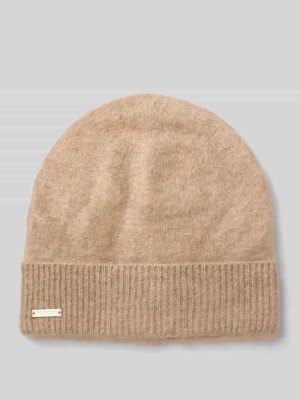 Czapka beanie z czystego kaszmiru Seeberger Beżowy