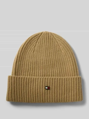 Czapka beanie z czystego kaszmiru Tommy Hilfiger