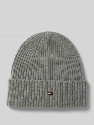 Czapka beanie z czystego kaszmiru Tommy Hilfiger