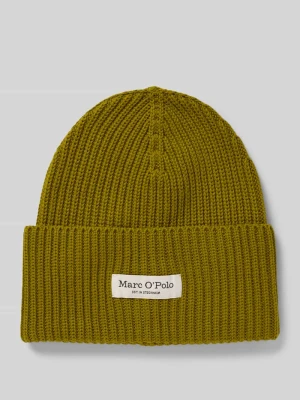 Czapka beanie z czystej bawełny Marc O'Polo