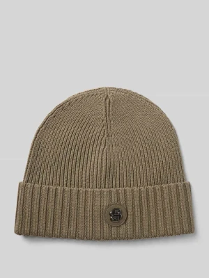 Czapka beanie z czystej żywej wełny model ‘FATI’ Boss